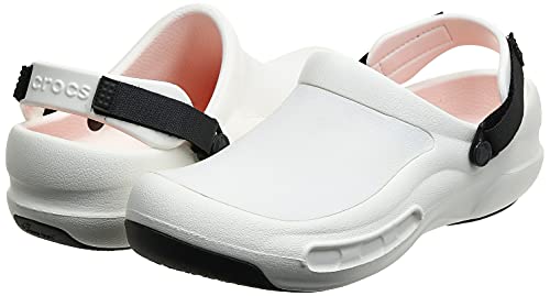 Crocs Bistro Pro LiteRide Unisex Adulta Roomy Fit, Blanco (White 100), 38/39 EU