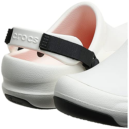 Crocs Bistro Pro LiteRide Unisex Adulta Roomy Fit, Blanco (White 100), 38/39 EU