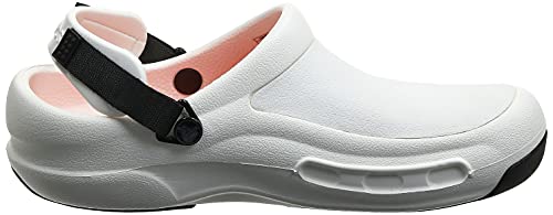 Crocs Bistro Pro LiteRide Unisex Adulta Roomy Fit, Blanco (White 100), 38/39 EU