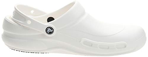 Crocs Bistro, Zuecos Unisex adulto, Blanco (White), 42/43 EU