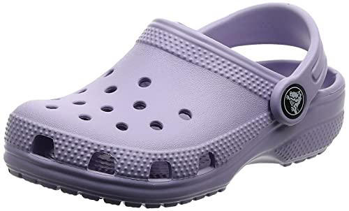 Crocs Classic Clog K Unisex Niños Zuecos, Morado (Lavender), 19/20 EU