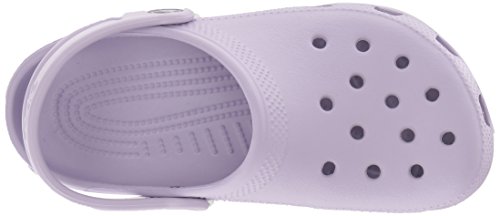 Crocs Classic Clog K Unisex Niños Zuecos, Morado (Lavender), 19/20 EU