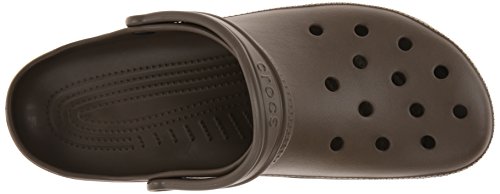 Crocs Classic Clog, Zuecos Unisex Adulto, Chocolate, 37/38 EU