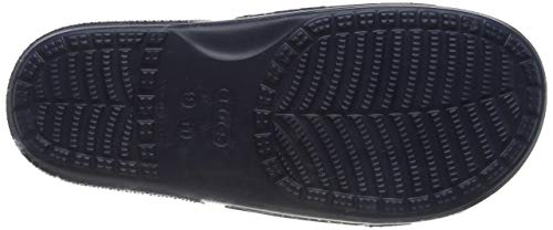 Crocs Classic Crocs Slide Unisex Adulta Zuecos, Azul (Navy), 41/42 EU