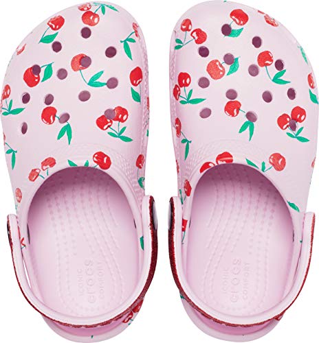 CROCS - Classic Food Print Clog - Ballerina Pink, Tamaño:37/38 EU