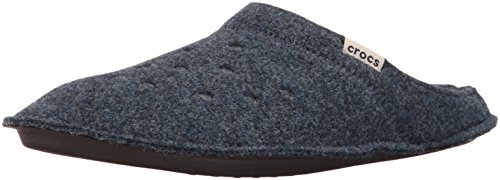 Crocs Classic Slipper, Pantuflas Unisex Adulto, Nautical Navy/Oatmeal, 38/39 EU