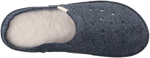 Crocs Classic Slipper, Pantuflas Unisex Adulto, Nautical Navy/Oatmeal, 41/42 EU