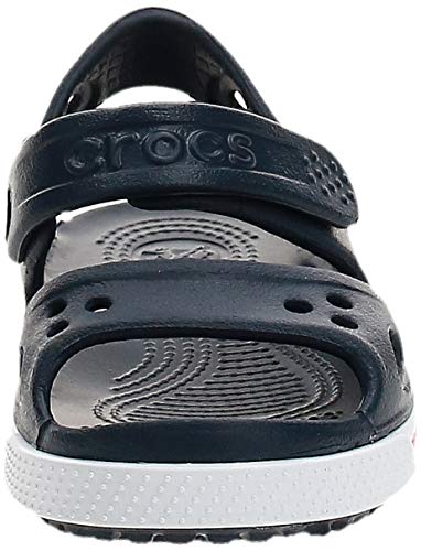 Crocs Crocband II Sandal Unisex Niños Sandals, Azul (Navy/White), 30/31 EU