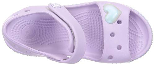 CROCS Crocband Imagination Sandal, Sandalias Tiempo Libre y Sportwear Unisex Infantil, Lavender, 33/34 EU