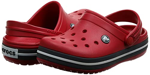 Crocs Crocband Unisex Adulta Zuecos, Rojo (Pepper), 38/39 EU