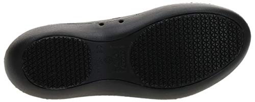 Crocs Crocs at Work Flat W Mujer Ballerine, Negro (Black 001), 38/39 EU