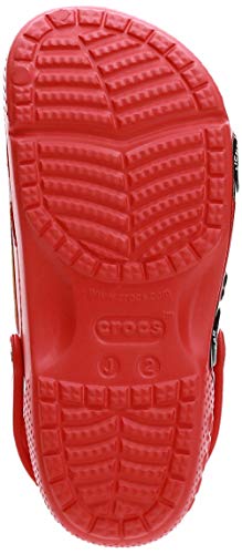 Crocs Fun Lab Cars Clog Unisex Niños Zuecos, Rojo (Flame), 29/30 EU