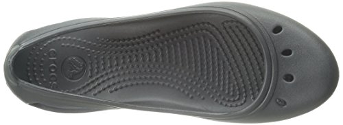 Crocs Kadee Work Mujer Bailarinas, Negro (Black), 34/35 EU