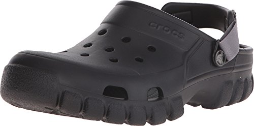 Crocs Offroad Sport - Zuecos de sintético para hombre, Nero (Black/Graphite), 42-43