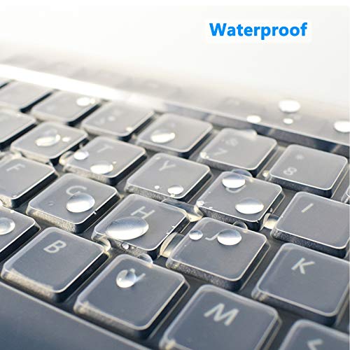 Cubierta Para Teclado De Computadora Protector De Teclado Impermeable Protector De Teclado Universal Para Computadora,Cubierta Protectora Ultrafina,Impermeable Y A Prueba De Polvo,Transparente 1 Pieza