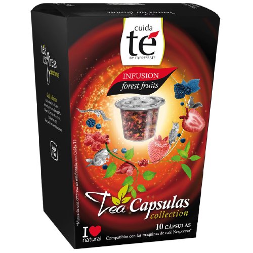 Cuida Te, Té mezcla, 4 tipos de té, Cápsula, Nespresso compatible, 4 x 10 Cápsulas