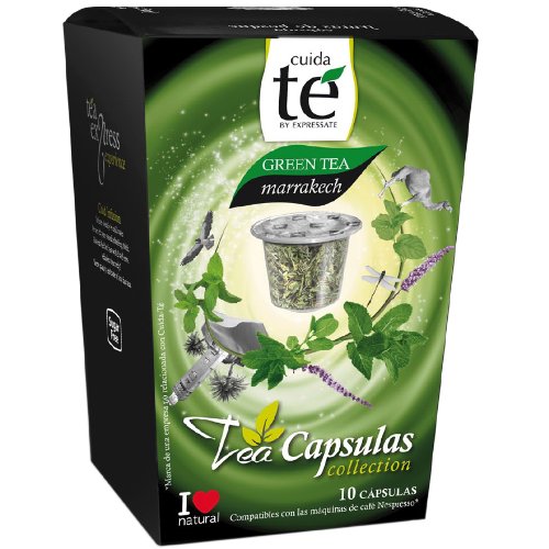 Cuida Te, Té mezcla, 4 tipos de té, Cápsula, Nespresso compatible, 4 x 10 Cápsulas