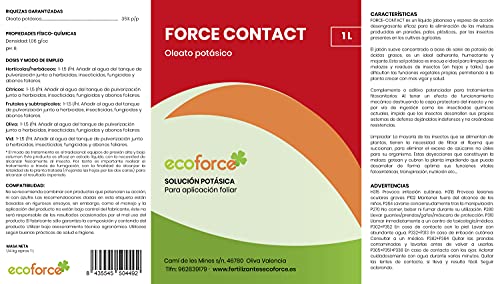 CULTIVERS Jabón Potásico Bio. Actúa por Contacto. Multiple usos, Solución Potásica 100% Natural