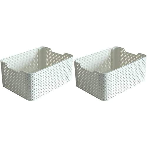 Curver Style, Caja Organizadora, Blanco Vintage, S (7 L)