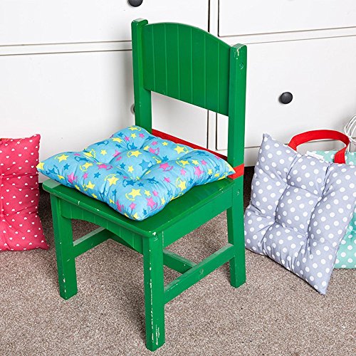 CZ moda puntos caramelo colores niños asiento cojín comedor jardín jardín jardín jardín infancia cojines silla 27x27cm