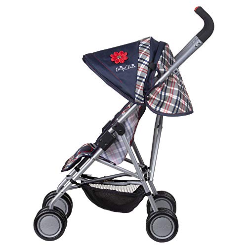 Daisy Chain Silla de Paseo para muñecas Zipp MAX - Recomendado para niños de 4 a 9 años. (Classic Check)