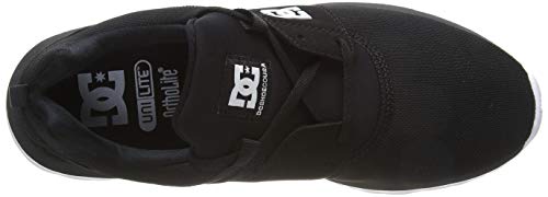 DC Shoes ADYS700071, Zapatilla Hombre, Negro (Black/White Bkw), 43 EU