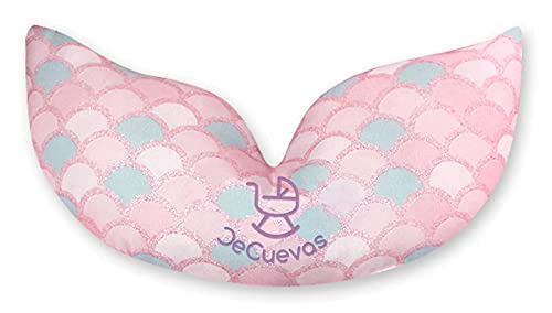 DE CUEVAS TOYS- Coche MUÑECAS MI Primer Cochecito Ocean Fantasy Almohada Y Mochila INCLUIDA 56X35X50 CM, Multicolor (1)