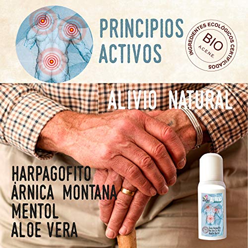 Decolores | Roll On para el Alivio del Dolor Localizado | 50 ml | 100% Natural con Aloe Eco | Acción Inmediata en Articulaciones y Músculos | Cuida tu Salud