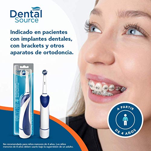 Dental Source Cepillo De Dientes - Compatibles Con Recambios Oral-B - Con Pilas Incluídas, colores surtidos 300 g