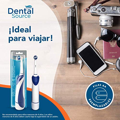 Dental Source Cepillo De Dientes - Compatibles Con Recambios Oral-B - Con Pilas Incluídas, colores surtidos 300 g