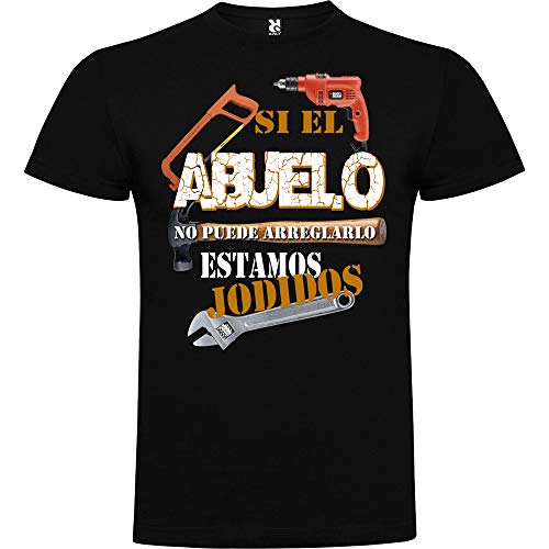 Desconocido SI EL Abuelo NO Puede (XL, Negro)