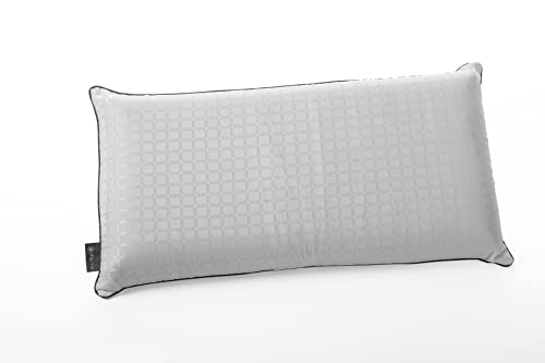 Dhestia - Almohada Viscoelástica Núcleo Carbono y Funda Satén ViscoLux (Almohada 120 cm)