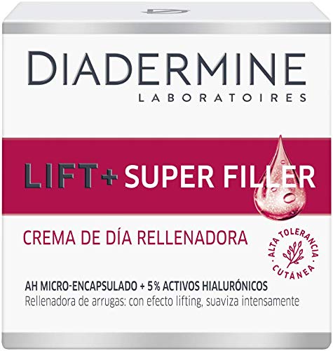 Diadermine - Cofre Compostable Y Biodegradable Super Rellenador - Crema De Día Super Rellenador 50ml + Crema De Noche Super Rellenador 50ml - Pieles Maduras - Con Micro Cápuslas De Ácido Hialurónico