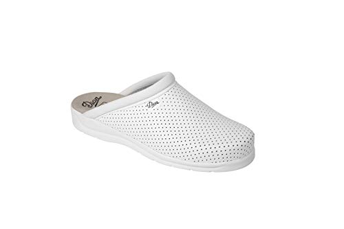 Dian, Health Care Professional Shoe Hombre, Blanco Pisa, 43 EU