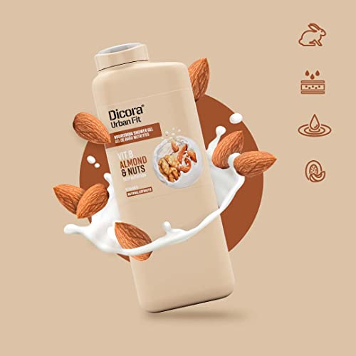 Dicora Urban Fit Gel de Baño Vitamina B Almendras & Nueces 750 ml