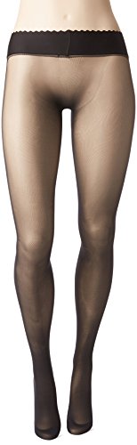 Dim Body Touch Panty Nude Sensation sin Costuras Medias, 30 DEN, Negro (Negro 127), Medium (Tamaño del Fabricante:4) para Mujer