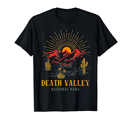 Diseño gráfico del Parque Nacional Death Valley USA Camiseta