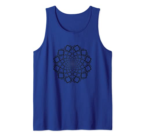 Diseño minimalista Mandala Tribal Simple Art Camiseta sin Mangas