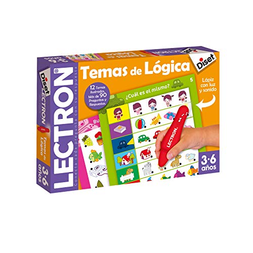 Diset - Lectron Lápiz Temas De Lógica - Juego educativo a partir de 3 años