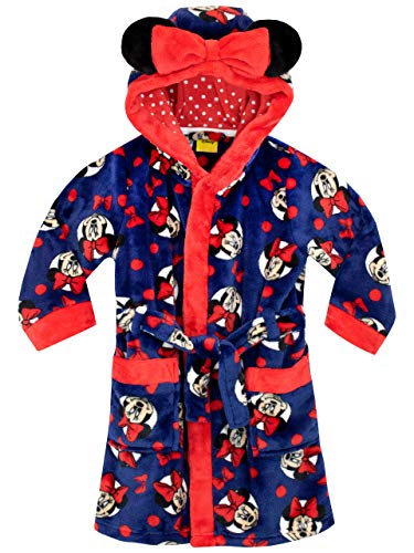 Disney Bata para niñas Minnie Mouse Azul Años