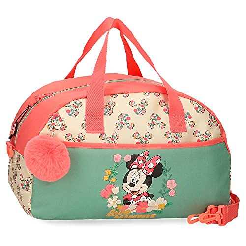 Disney Minnie Golden Days Bolsa de Viaje Multicolor 40x25x18 cms Poliéster 18L