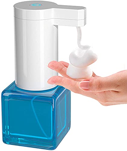 Dispensador de Jabón Automático,260ML Dispensador Automático con Sensor Infrarrojo, para Lavar Las Manos sin Contacto Baño, Cocina, Oficina, Escuela, Hotel