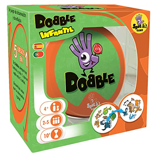 Dobble Infantil - Juego de tablero (Asmodee DOKI01ES)