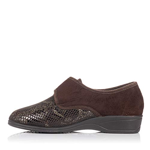 DOCTOR CUTILLAS 792 Velcro Serpiente Mujer Marron 38