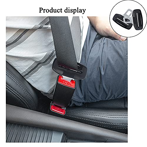 Dofu 3 Piezas Hebillas Cinturon Seguridad Coche Alargador Cinturon Seguridad Hebilla Del CinturóN Cancela Alarma Audible Para Una Amplia Gama De Accesorios De CinturóN De Seguridad De AutomóVil