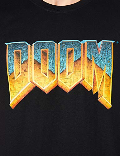 Doom T-Shirt - Logo, Size S [Importación Alemana]