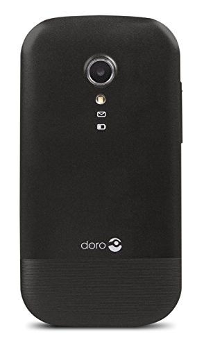 Doro 2404 2.4" 100g Negro Característica del teléfono - Teléfono móvil (Concha, SIM Doble, 6,1 cm (2.4"), 0,3 MP, 1000 mAh, Negro)