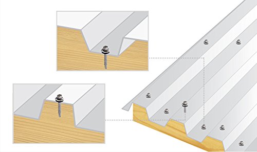 [DQ-PP] 200 pcs trapecio de chapa tornillos de 4,8 mm x 70 mm con forma de trapecio de chapa tornillos de fachada Model: RAL3011 colour: varios