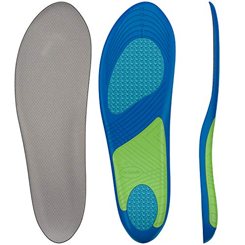 Dr. Scholl's Athletic Series - Plantillas deportivas para hombre, 1 par, talla 8-14