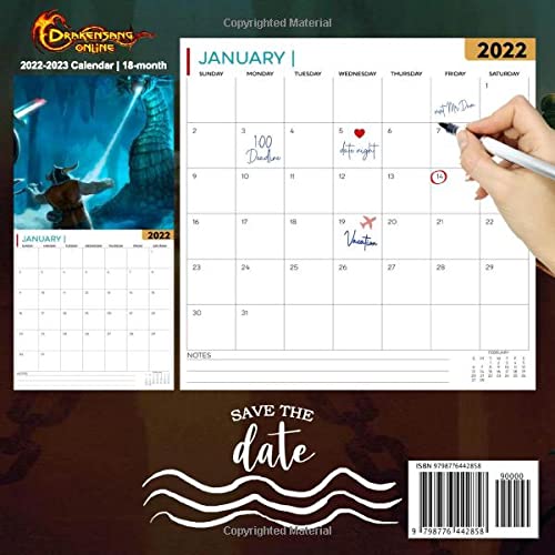 Drakensang Online: OFFICIAL 2022 Calendar - Video Game calendar 2022 - Drakensang Online -18 monthly 2022-2023 Calendar - Planner Gifts for boys ... games Kalendar Calendario Calendrier). 2